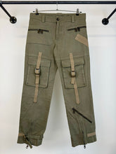 Load image into Gallery viewer, AW2003 Dolce &amp; Gabbana re-edition bondage parachute cargo pants
