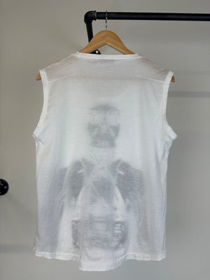 SS2004 Dior skeleton silver top