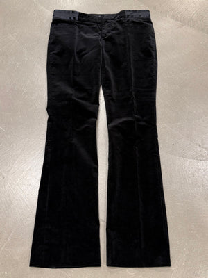 F/W2004 Gucci velvet flared pants