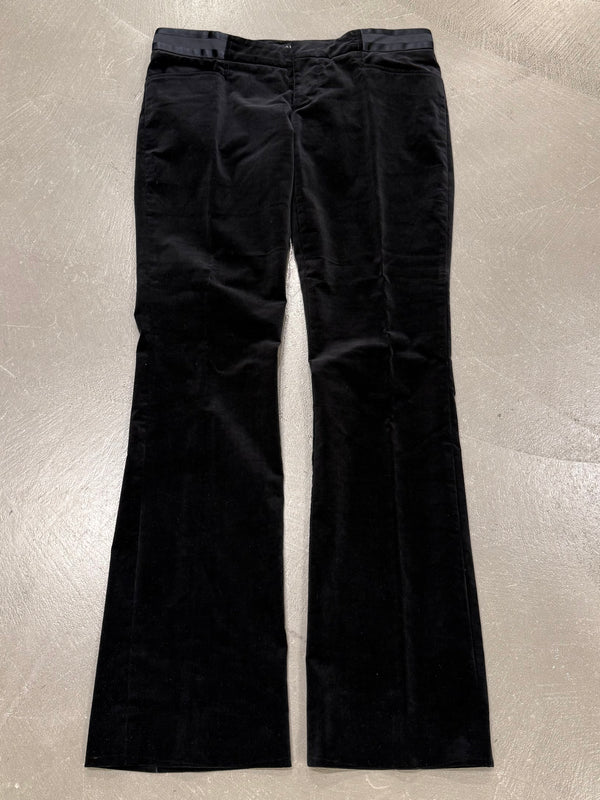 F/W2004 Gucci velvet flared pants