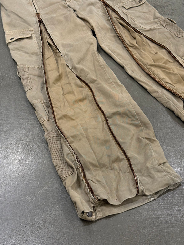 S/S2003 Dolce & Gabbana full zip parachute cargo pants