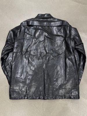 2024 Rick Owens "Jumbo Worker" megacrust denim jacket