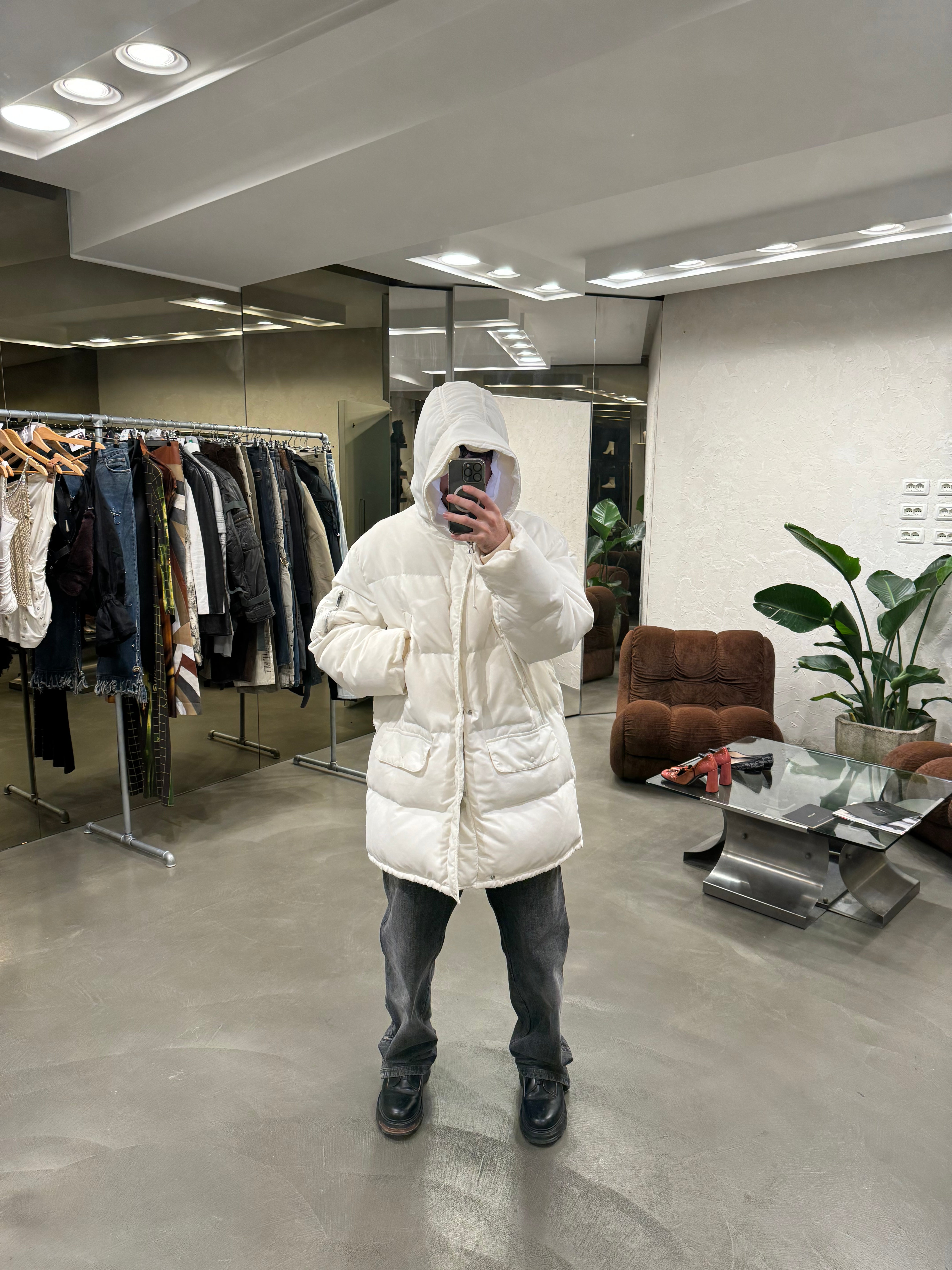 A/W1998 Helmut Lang goose down oversized parka