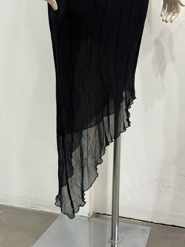 2000S Cavalli wrinkle dress