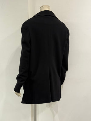 2010 Alexander McQueen draped pocket jacket