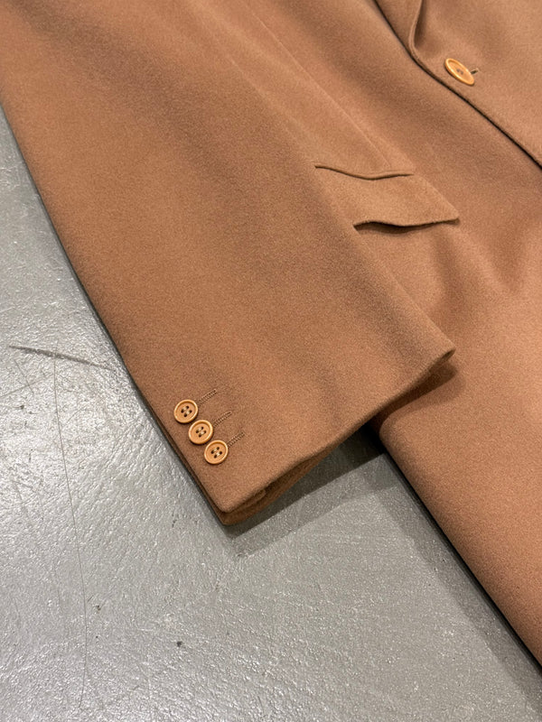 1990s Yves Saint Laurent double breasted cachemire long coat