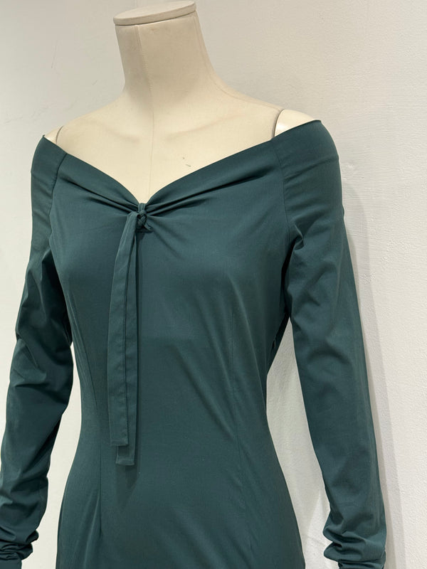 1990s Dolce & Gabbana draped midi dress