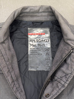 2000s Prada “Linea Rossa” light padded jacket