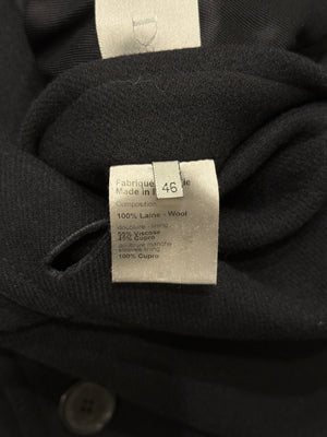 A/W2007 Dior by Hedi Slimane double breasted wool peacoat jacket