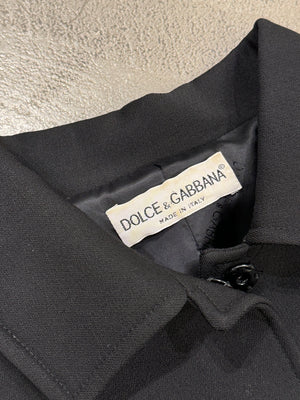 1990s Dolce & Gabbana wool coat
