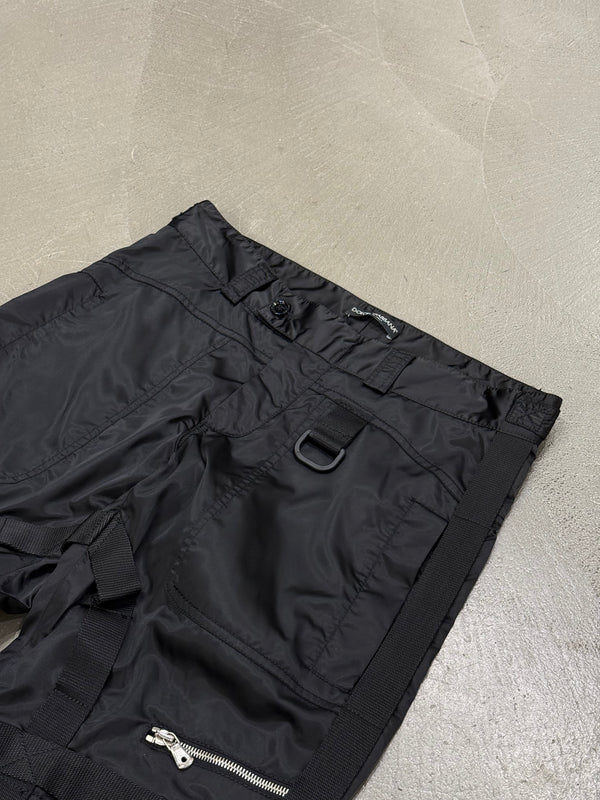 2003 Dolce & Gabbana multi zip bondage cargo pants