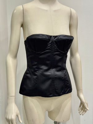 S/S2001 Gucci by Tom Ford iconic cone bra runway corset