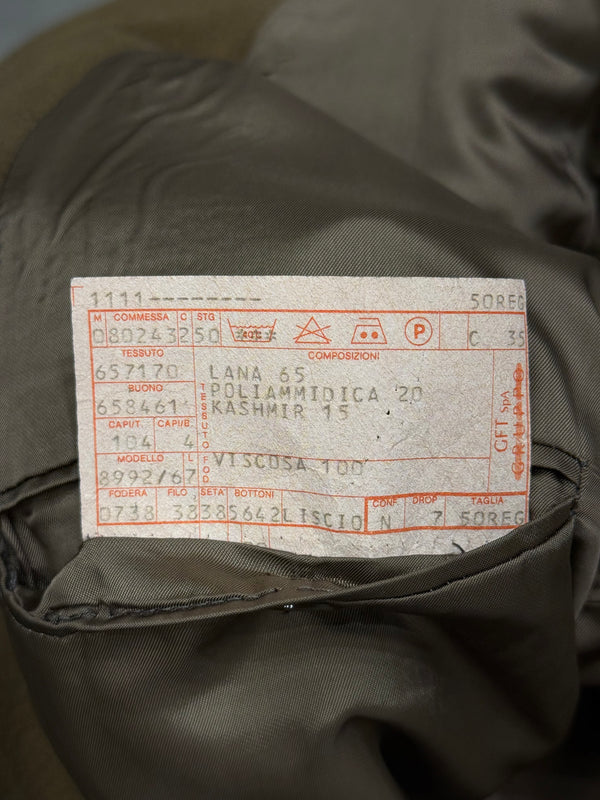 1990s Emporio Armani long wool kashmir coat