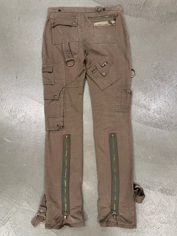 A/W2003 Dolce & Gabbana bondage parachute cargo pants