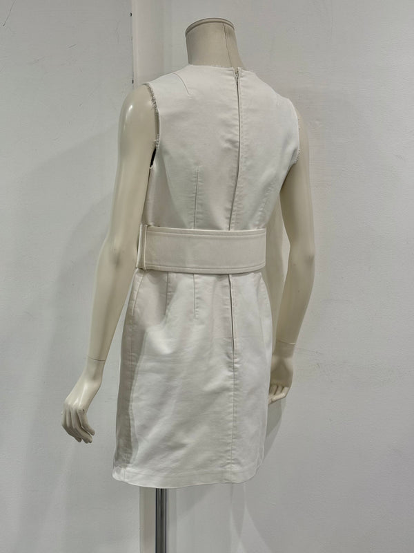 A/W2010 Comme des Garçons belted sheath dress