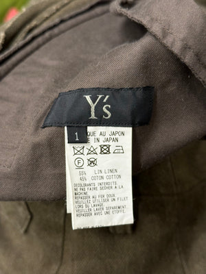 Yohji Yamamoto 2-tuck cargo pants