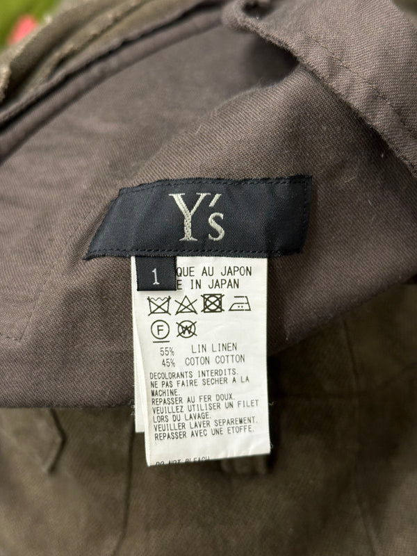 Yohji Yamamoto 2-tuck cargo pants