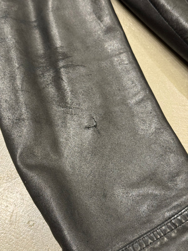 S/S2005 Dior by Hedi Slimane officer utility leather jacket