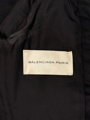 2013 Balenciaga by Ghesqiere paneled military jacket