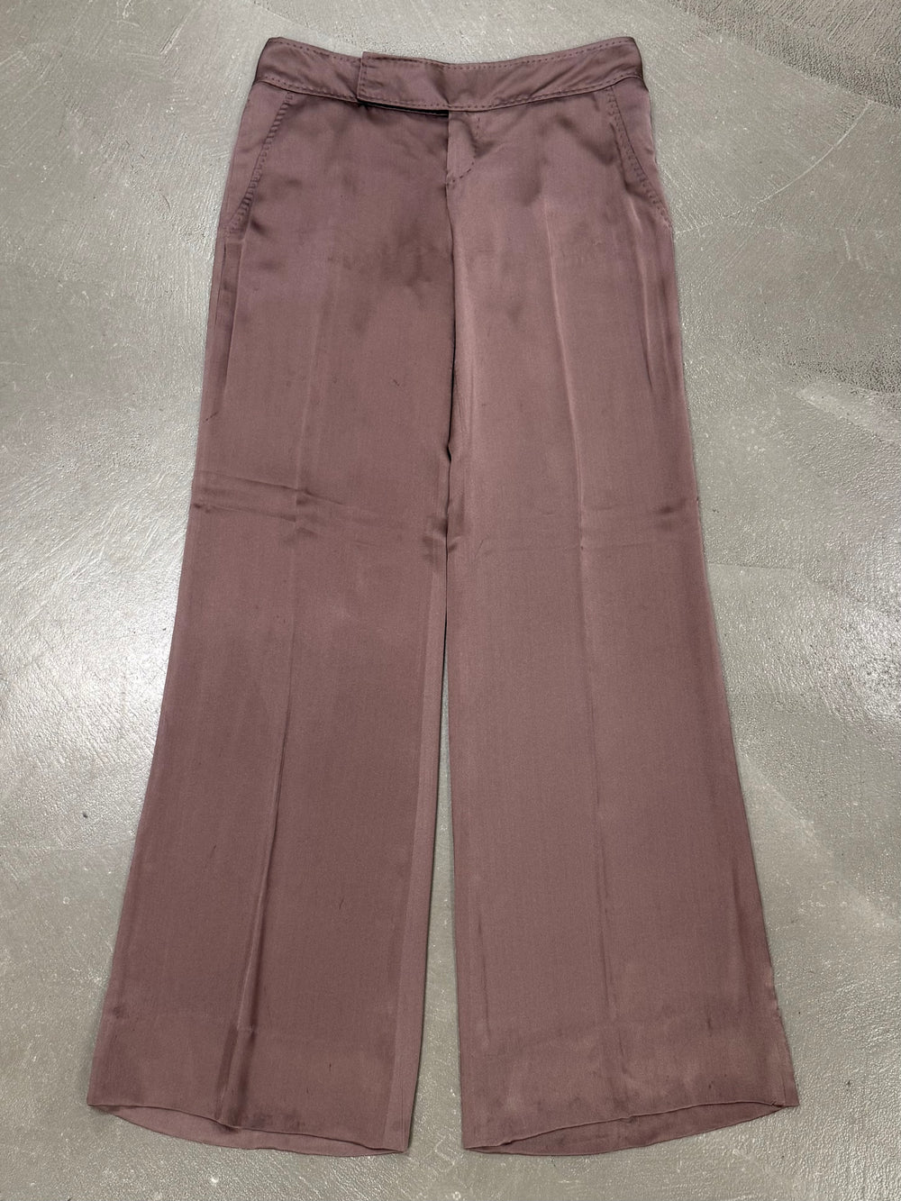 2002 Gucci by Tom Ford wide silk pants