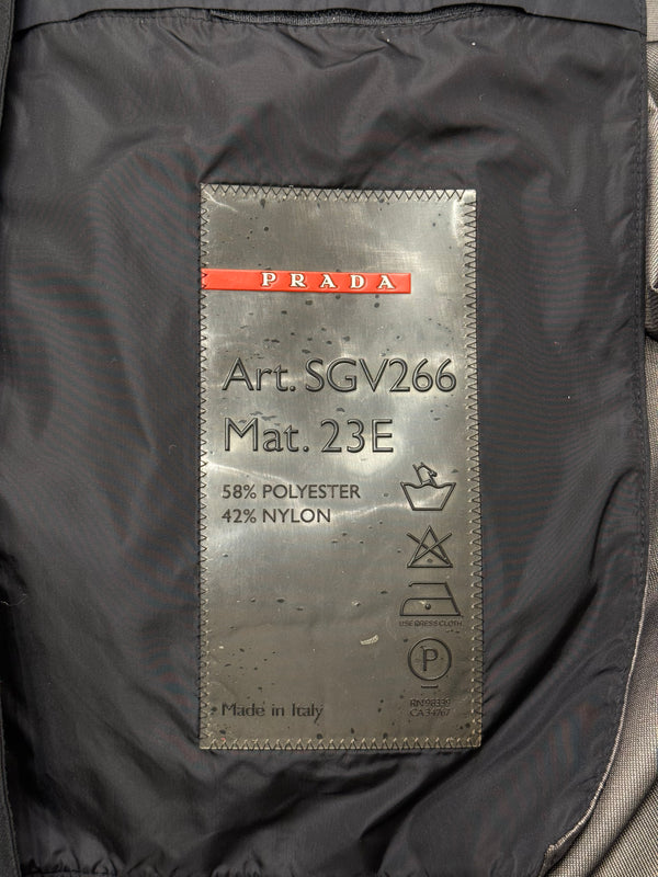 2000s Prada technical zip-up jacket