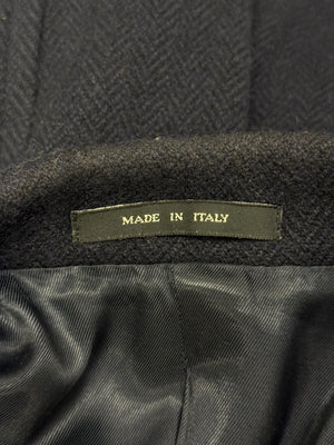 1990s Emporio Armani oversized wool coat