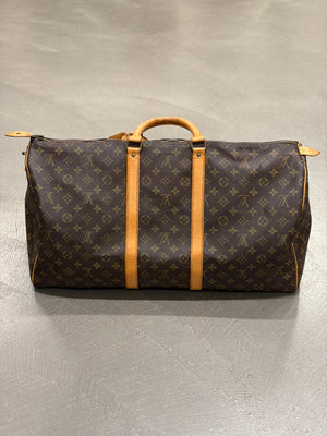1983 Louis Vuitton monogram canvas Keepall 55