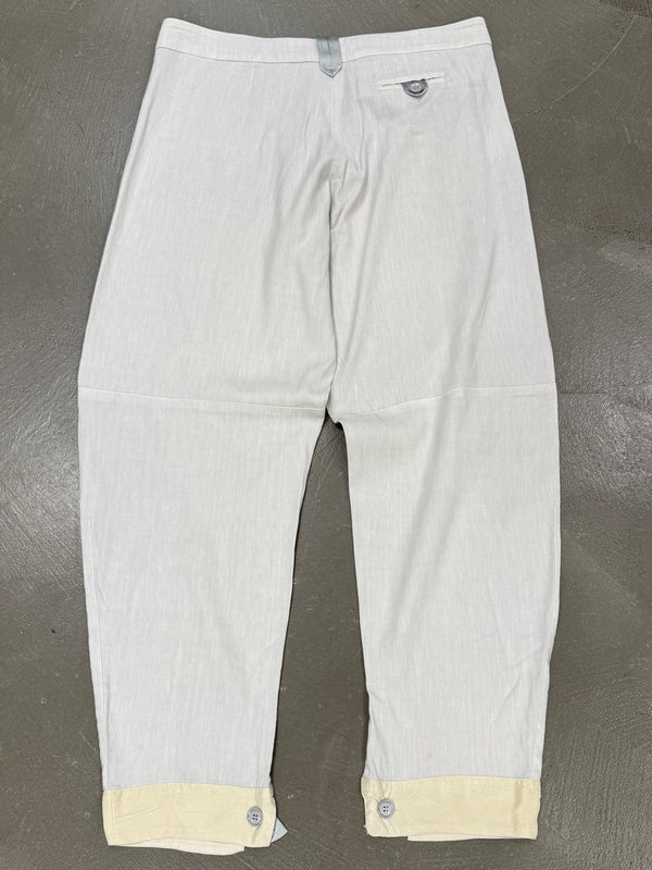 1990s Armani double knee technical pants