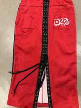 Load image into Gallery viewer, A/W2003 Dolce &amp; Gabbana lace-up D&amp;G radio skirt
