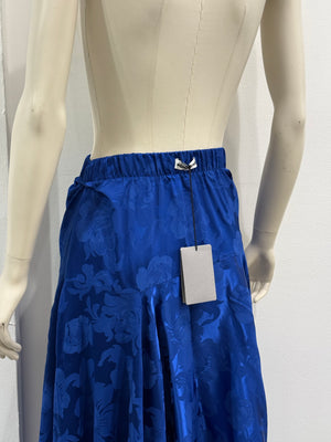 A/W2020 Balenciaga iridescent floral long skirt