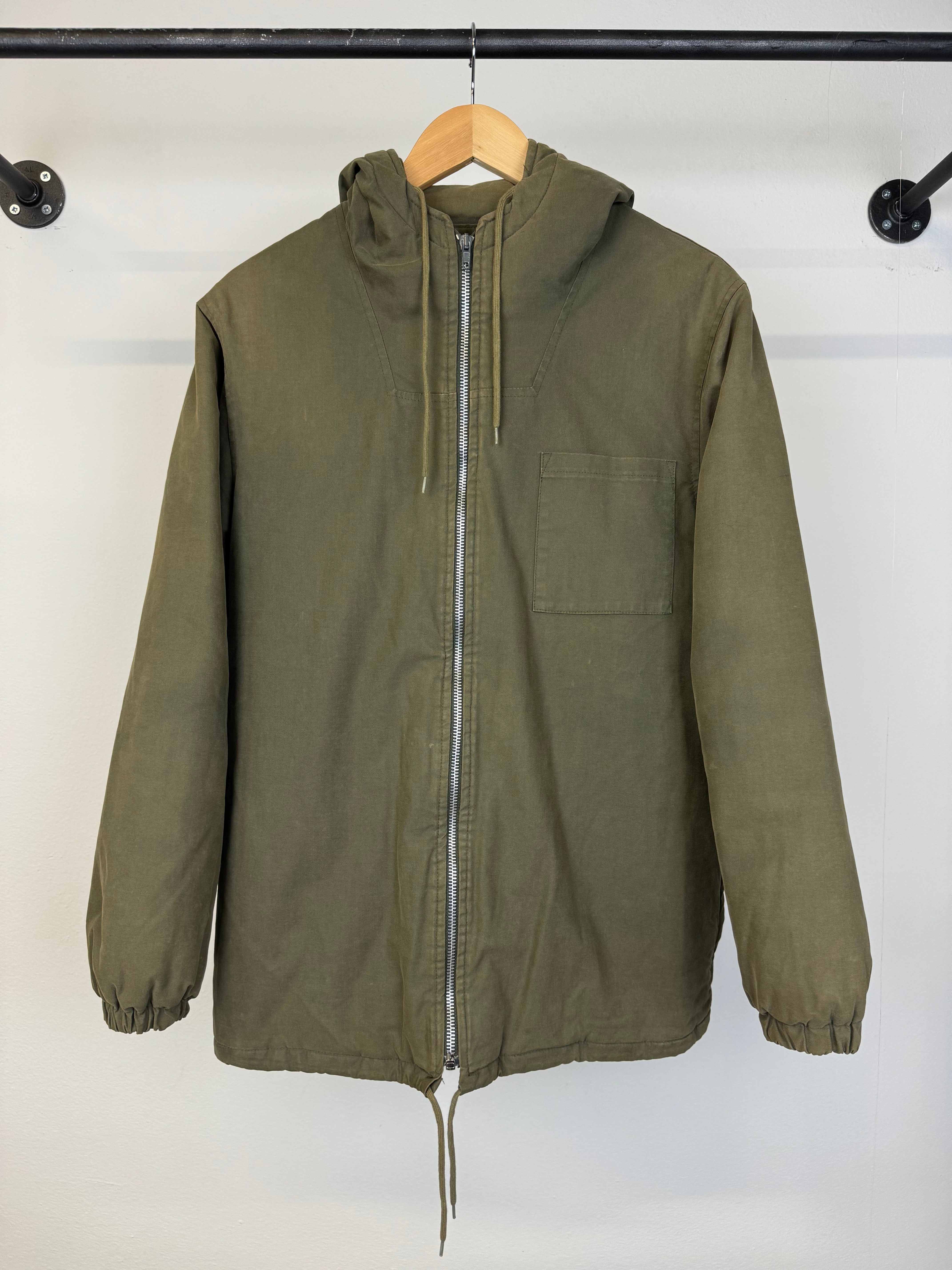 HELMUT LANG 1999 VINTAGE COTTON モッズ 1999 Helmut Lang vintage cotton padded hooded jacket