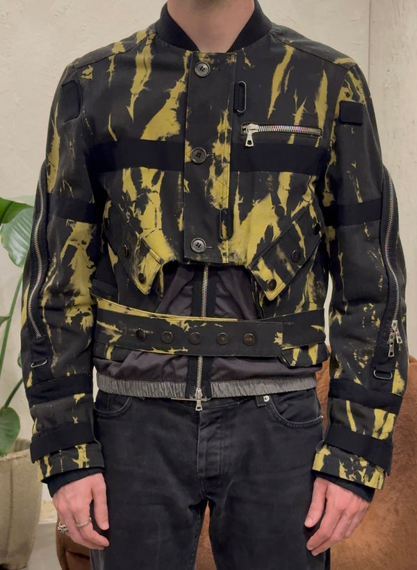 A/W2014 Dries Van Noten runway back-zip bomber jacket