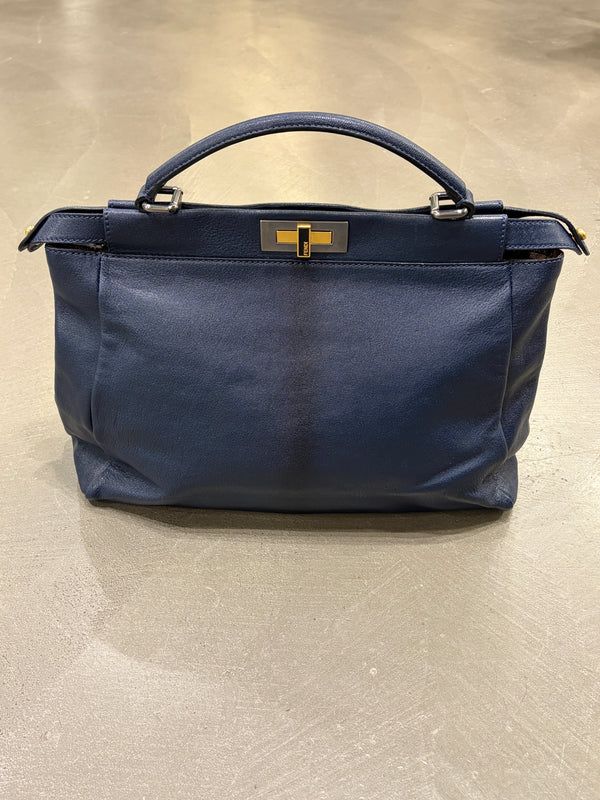 A/W2011 Fendi Peekaboo gradient goatskin bag
