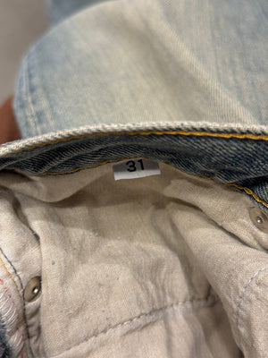 2000s Helmut Lang faded jeans