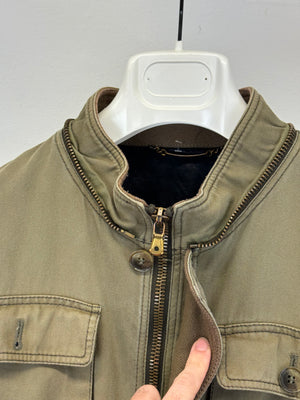 A/W2003 Dolce & Gabbana military aviator modular bomber jacket