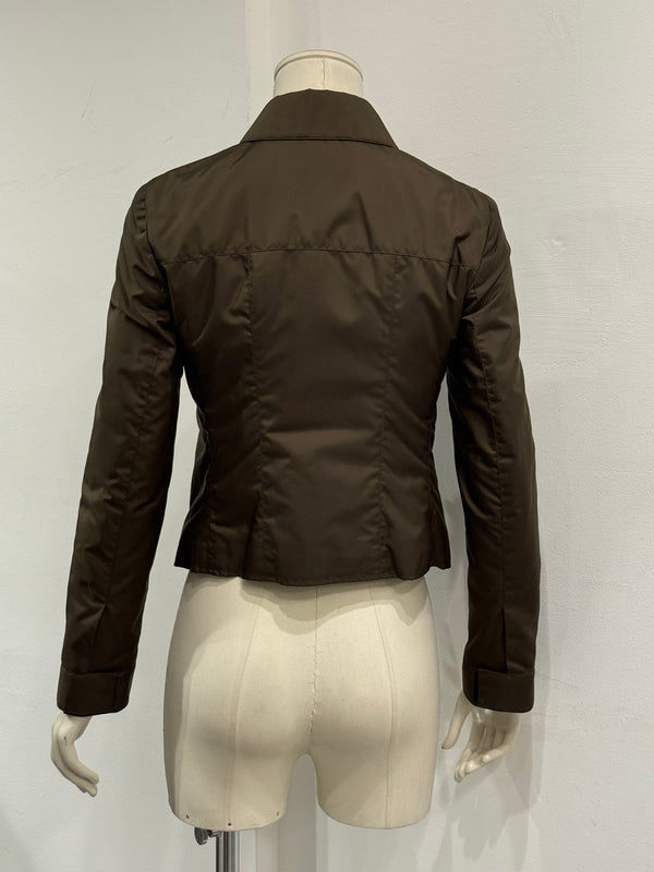 1999 Miu Miu hidden pocket nylon jacket