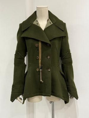 A/W2006 Junya Watanabe runway deconstructed military jacket