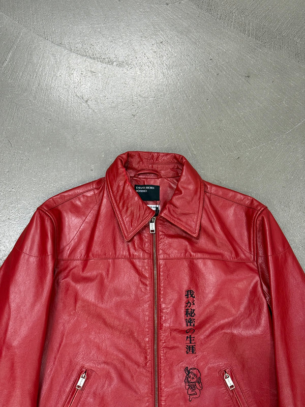 S/S2025 Enfants Riches Déprimés the bully leather jacket