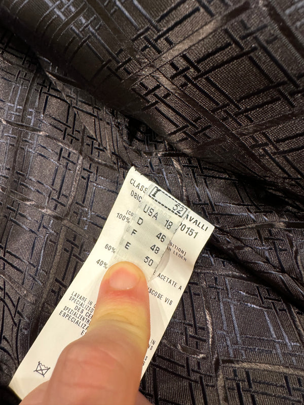 2000s Cavalli sergeant m65 leather jacket