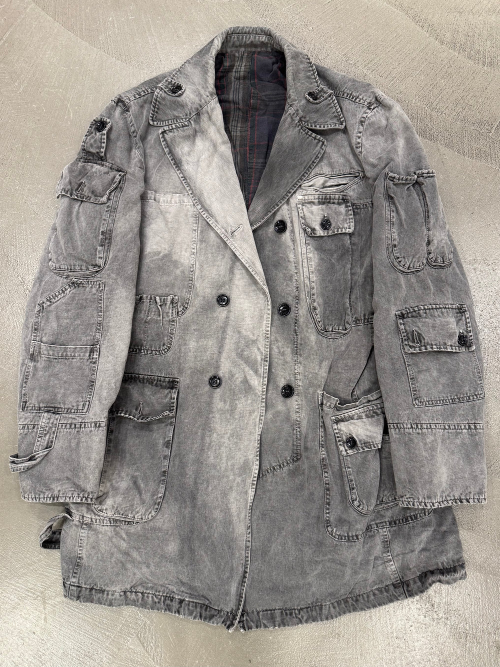 A/W 2003 Dolce & Gabbana multi-pockets coat