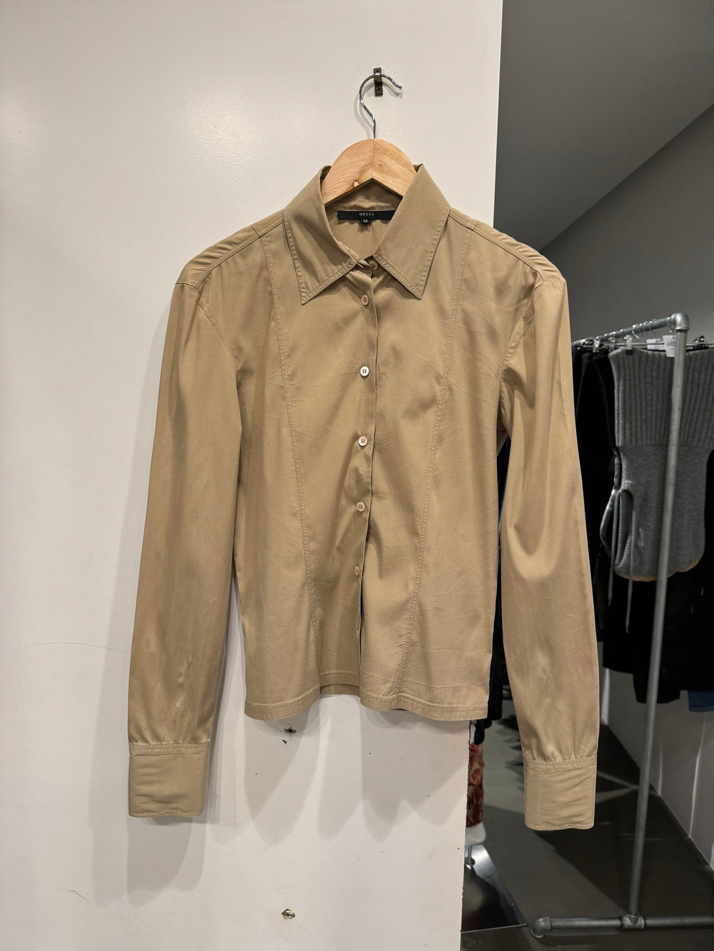 1999 Gucci by Tom ford silk shirt