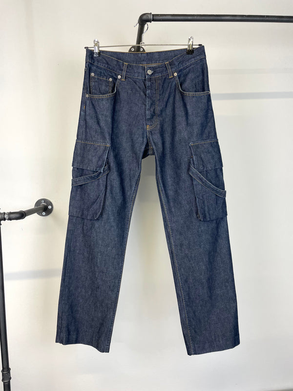AW2004 Helmut Lang bondage cargo denim
