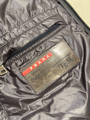 2011 Prada nylon puffer jacket
