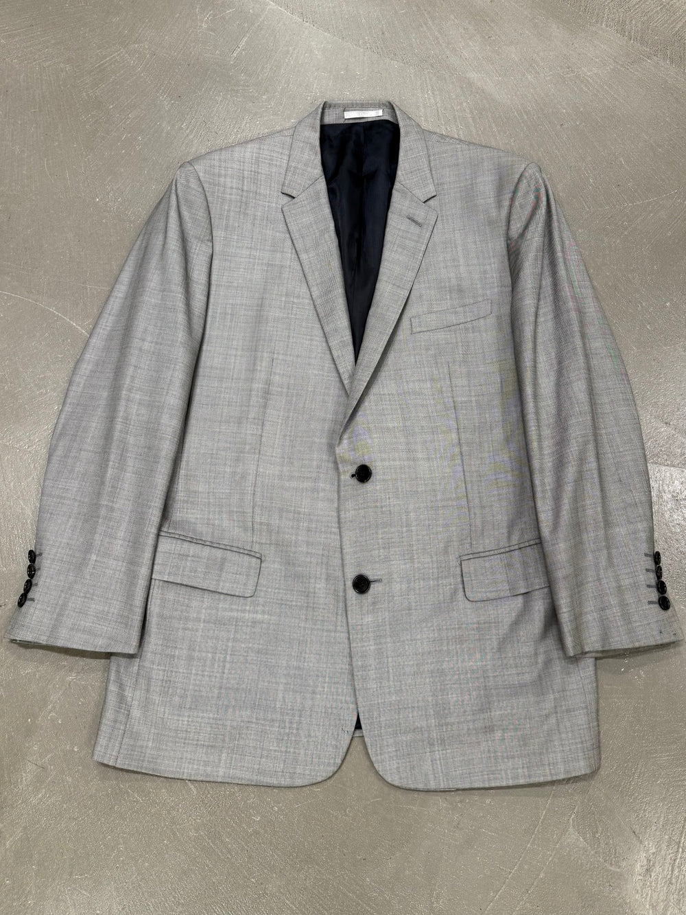 2010s Dior tailored gray blazer