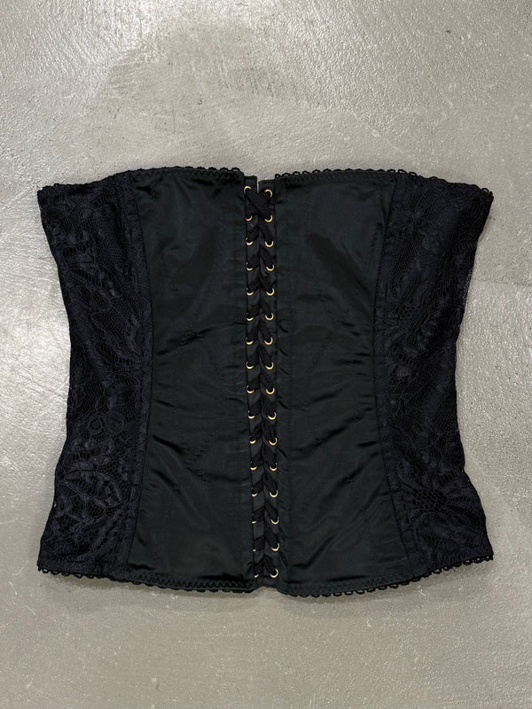 2000s Dolce & Gabbana lace-up corset