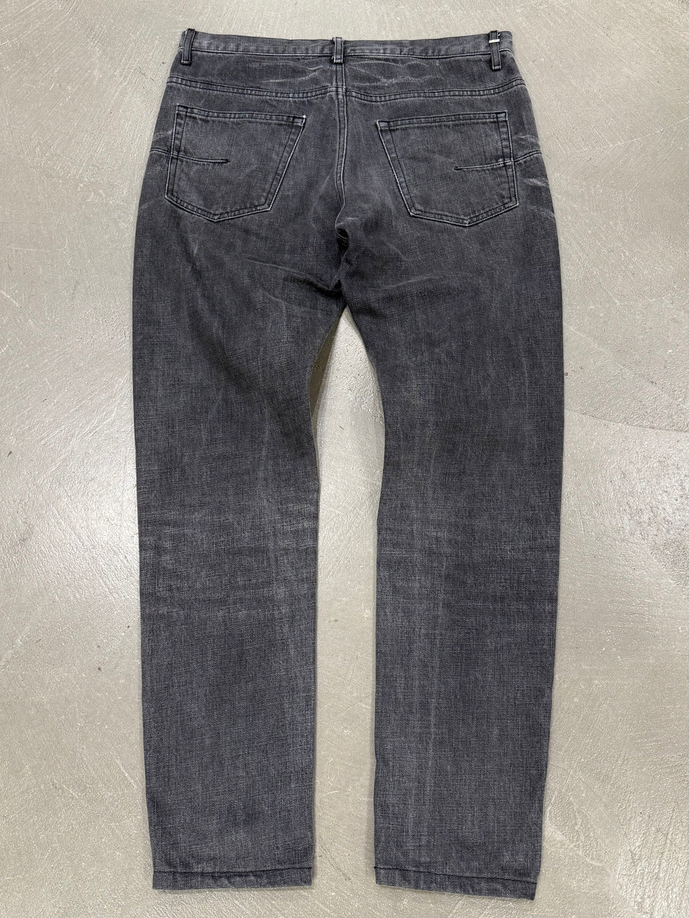 2000s Dior by Hedi Slimane claw mark jeans