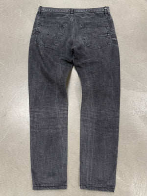 2000s Dior by Hedi Slimane claw mark jeans