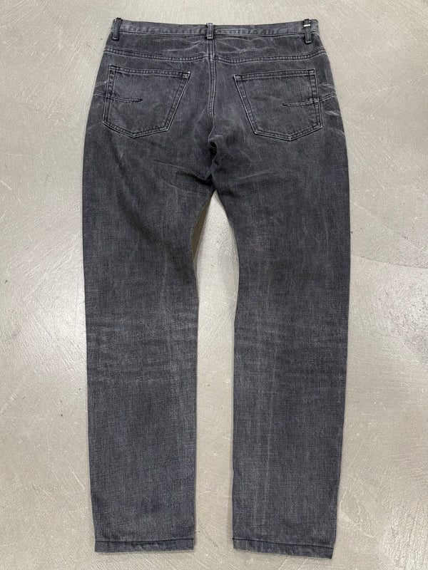 2000s Dior by Hedi Slimane claw mark jeans