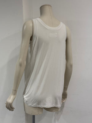 S/S2003 Maison Margiela ruched cotton top