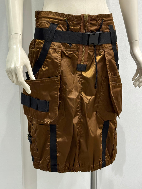 A/W2003 Jean Paul Gaultier bondage parachute skirt